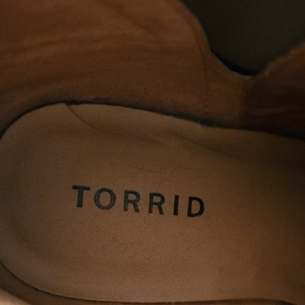 Torrid Green Ankle Booties with Side Zipper - Picture 2 of 9
